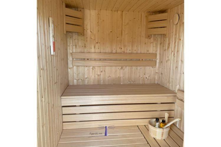 Hausboot Fjord Ankerplatz Mit Biosauna In Schleswig Exterior photo